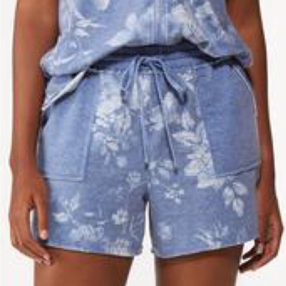 Cato SNORKEL BLUESNORKEL Floral Drawstring Shorts